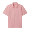 Tutbury Faded Jersey Polo - Pale Pink