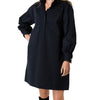 Anaya Popover Dress - Black