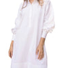Anaya Popover Dress - White