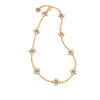 Berry Clover Double Sided Necklace - Mother of Pearl