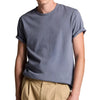 Garment Dye S/S Crew - Washed Hawk Blue