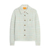 Dylan Plaid Cashmere Shirt - Seaglass Combo