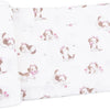 Swaddle Blanket - Explorer Puppy Pink