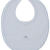 Premier Noah's Ark Bib with Hand Emb. - Light Blue