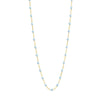 Classic Gigi Necklace 16.5" - Baby Blue