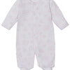 Baby Cheerful Good Night Printed Footie - Pink