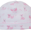 Puppy Paws Printed Hat - Pink
