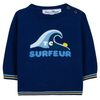Baby Boys' and Toddler Knitted Sweater - Indigo