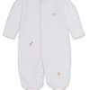 Baby SCE Jungle Hang Out Footie - White/Pink