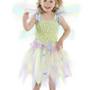 Butterfly Dress with Wings and Wand - Green