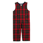 Baby Boys' Lawson Longall by The Beaufort Bonnet Company, shown sleeveless with shoulder buttons and two front pockets, displayed on a white background.