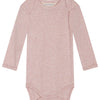 Baby Soild Rib Bodysuit - Moss