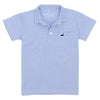 Boys' Harrison Pocket Short-Sleeve Polo - Light Blue