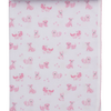 Puppy Paws Printed Blanket - Pink