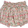 Baby Girls' Myrtille Smocked Bloomer - Pink Baroque Flower