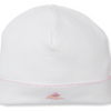 Premier Noah's Ark Hat with Hand Emb. - White/Pink