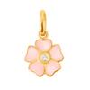 Flower Pendant Diamond - Baby Pink