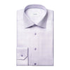 King Check Twill Shirt - Light Purple