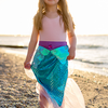 Mermaid Glimmer Skirt and Tiara - Lilac/Blue