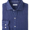Shoreside Linen Sport Shirt - Sport Navy