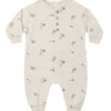 Baby Relaxed Fleece Jumpsuit - Space