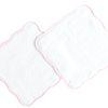 Wash Cloth Set - Pink Gingham