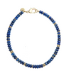 Gumdrop Beaded Necklace Collection - Lapis
