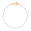 Little Gigi Classic Bracelet 5.1" - Baby Blue
