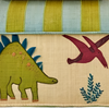 Raffia Toy Basket - Dino