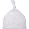Cheerful Good Night Printed Hat - Pink