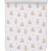 Teddy Bear Time Burp Cloth - Brown