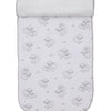 Sweet Sheep Burp Cloth - Silver