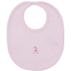 SCE Safari Party Hand Striped Bib - Pink