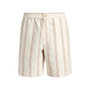Cove Stripe Short - Midland/Smock White