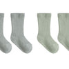 Socks Set - Fern/Steel Blue