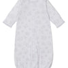 Baby Cheerful Goodnight Convertible Gown - Silver