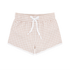 Boys' Boardie - Brown Gingham