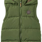 Copenhagen Colors Boys’ 2-in-One Puffer Jacket w/ Removable Sleeves—water-resistant, hooded, front zipper, left chest patch.
