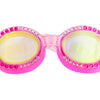 Sparkling Summer Swim Goggles - Pop of Purple