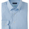 Peter Millar Seawell Cotton Sport Shirt - Turquoise