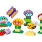 LEGO® DUPLO® Creative Garden & Flowers by Legos - Toyhouse features colorful numbered animal and flower blocks, including a frog, butterfly, and bee, to inspire creativity and fine motor skills, with extra loose pieces for play.