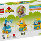 The LEGO® DUPLO® 3in1 Animals on Wheels by Legos - Toyhouse features a dog, bird, and fish on wheels to inspire creativity and learning, making it an ideal building toy for toddlers.