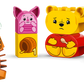 The LEGO® DUPLO® Disney™ Winnie the Pooh's Birthday Party by Legos - Toyhouse features Pooh, Piglet, Tigger on a spring, numbered blocks, party hats, a honey pot, and bees for fun and educational building play.