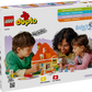 The Legos - Toyhouse LEGO® DUPLO® Bluey's Family House with Memory Game playset inspires imagination, creativity, and fine motor skills in kids ages 2+, featuring interactive house and figures for family fun.