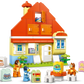 LEGO® DUPLO® Bluey's Family House with Memory Game by Legos - Toyhouse features large interlocking blocks, animal figures, and decorated pieces like furniture, cake, and gifts—ideal for imaginative play.