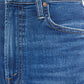 High Waisted Ride Ankle Step Fray