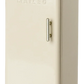 The Maileg Fridge, Mouse - Off White is a rectangular, cream-colored accessory featuring a single door with a small handle and the “MAILEG” name embossed at the top. This charming piece makes a delightful addition to any dollhouse accessories collection and is perfect for inspiring imaginative storytelling play.