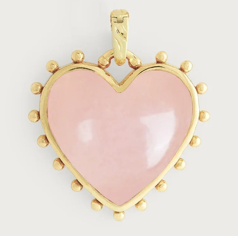 pink heart charm