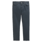 The Tellis Modern Slim Denim jeans by AG Jeans are crafted from Cloud Soft Denim in a dark blue wash, featuring a modern slim silhouette with front and back pockets and a button-and-zip closure, displayed on a white background.
