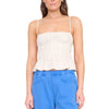 Ayla Linen Tank - Natural